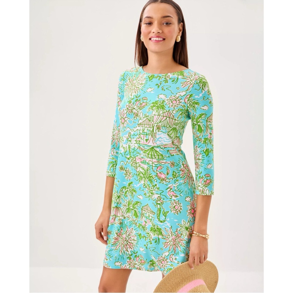 ✨NWT Lilly Pulitzer Ophelia 3/4 Sleeve Dress Size Small